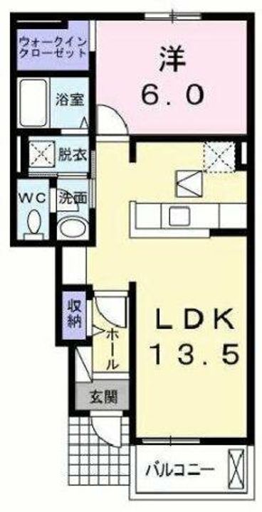 イル パラッツオ アミダⅠの間取り
