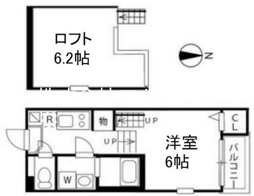 ハーモニーテラス草薙町の間取り