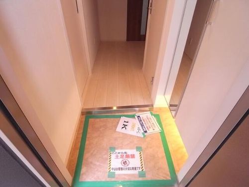 福岡県北九州市小倉北区香春口1丁目(マンション)の賃貸物件の玄関