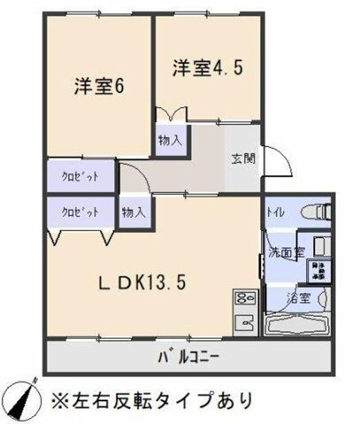 サンシャイン美合Ⅱの間取り