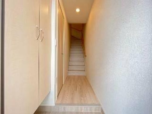 一宮市あずら新築アパート(仮)の玄関