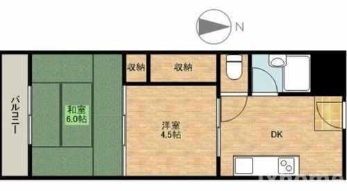 メゾーネ茨木の間取り