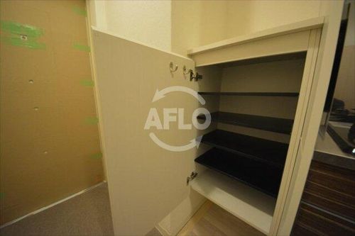 レジュールアッシュ難波MINAMIの玄関