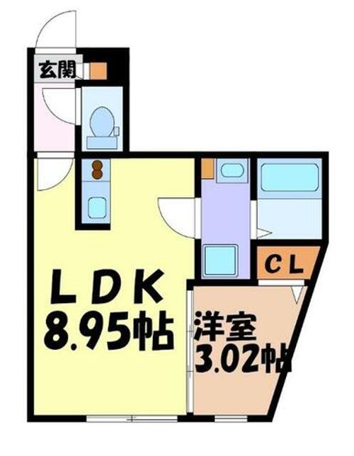 quador車道の間取り