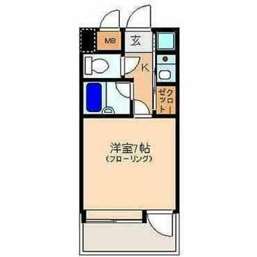 ピュアドームデイス西公園の間取り