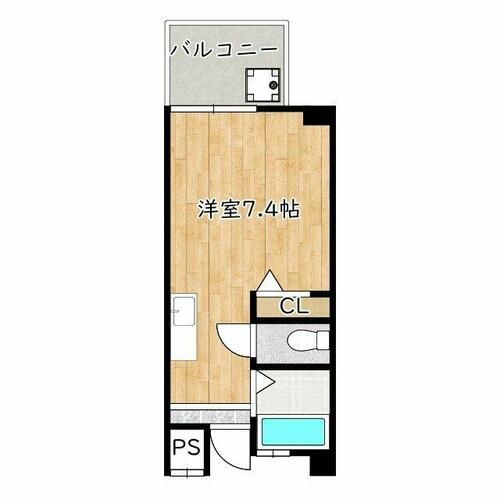大阪府羽曳野市白鳥1丁目(マンション)の賃貸物件の間取り