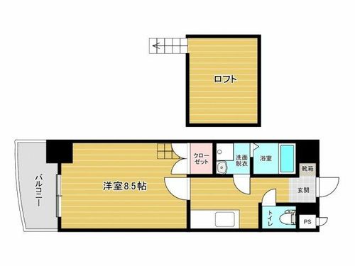 リファレンス門司駅前の間取り