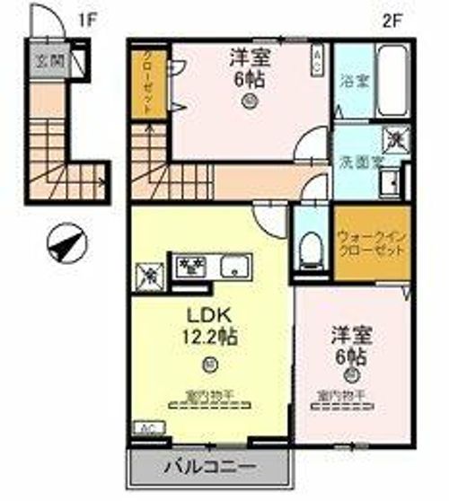 Le Lien(ルリアン)の間取り