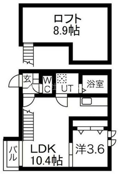 Ampio高畑の間取り