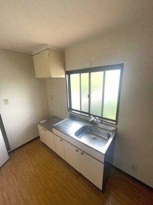 福岡県北九州市八幡東区山王1丁目(マンション)の賃貸物件のキッチン