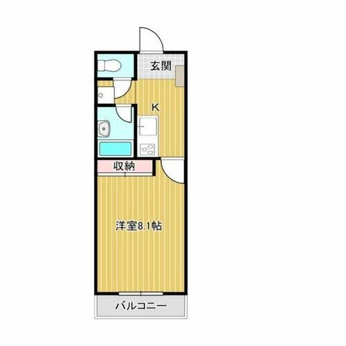 ドミトリー三好ヶ丘の間取り