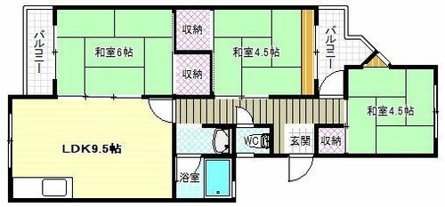 稲本マンション202の間取り