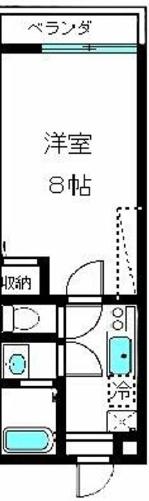 仮)フラッティ烏丸十条(全17室)403の間取り