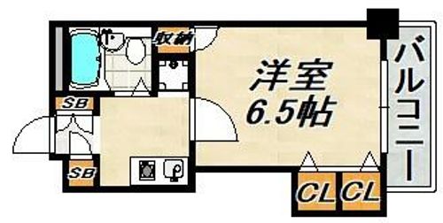 須磨パークアベニューの間取り