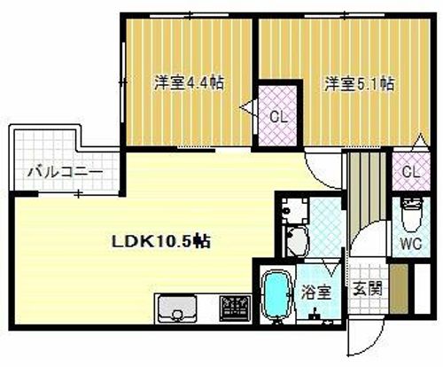 ECP土師ノ里の間取り