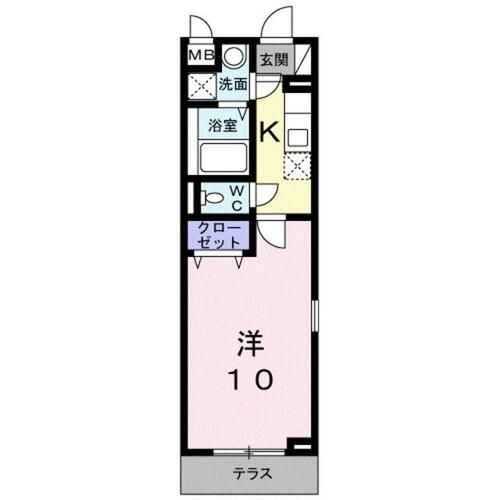 シティハウス都の間取り