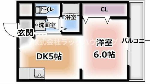マンションヨコタ2号館の間取り