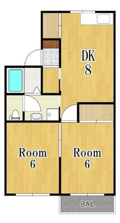 レイクハイム瀬田の間取り