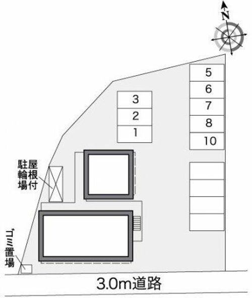 レオパレス新堂の地図