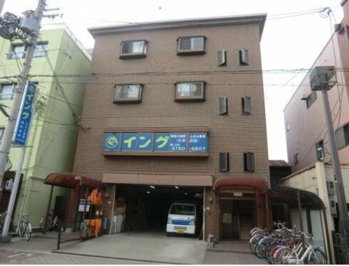 近鉄南大阪線北田辺駅4階建築37年の外観