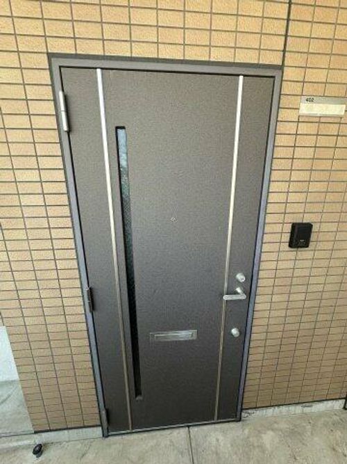 神田丸太マンション201の玄関