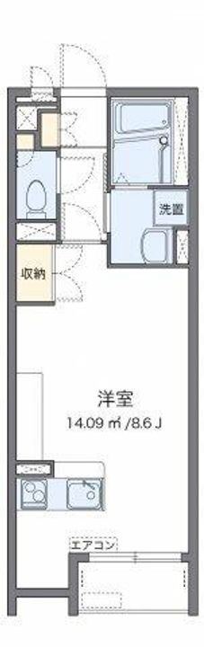 ミランダクオーレの間取り