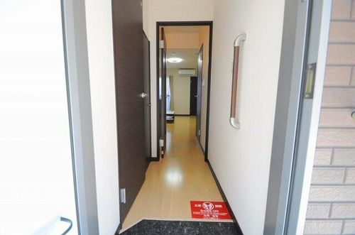 レオネクストハイツ西田の玄関