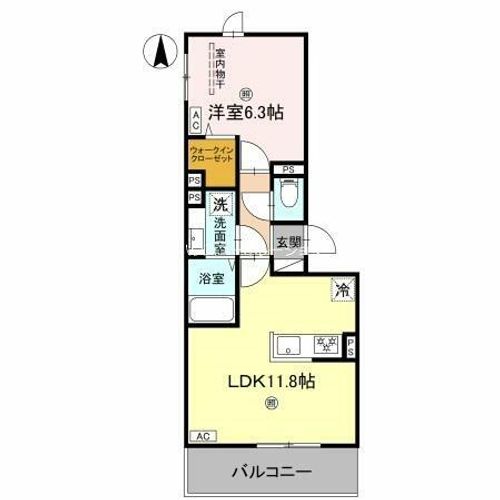 La Maison 塚口の間取り