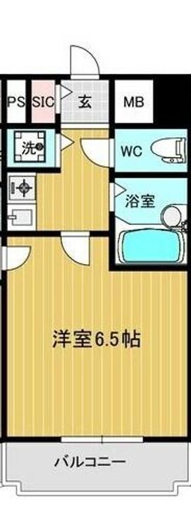 愛知県名古屋市天白区八幡山(マンション)の賃貸物件402の間取り