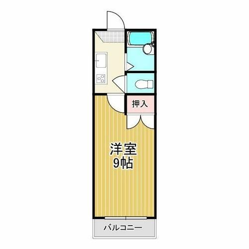 パレス豊栄1-6の間取り