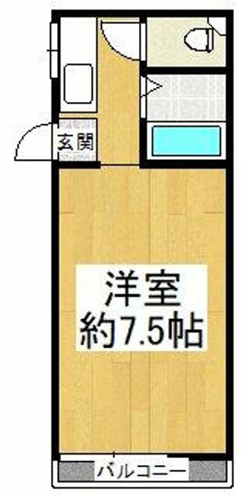 本松葉ビルの間取り
