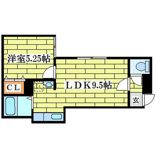 こぉぽらす31202の間取り