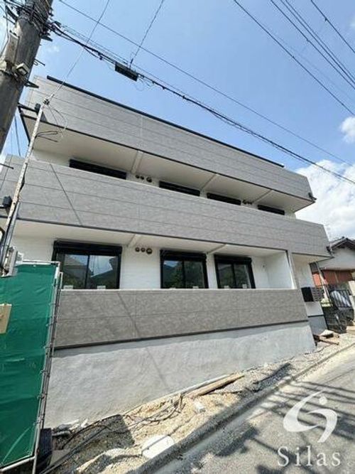 大阪府枚方市宮之阪3丁目(アパート)の賃貸物件の玄関