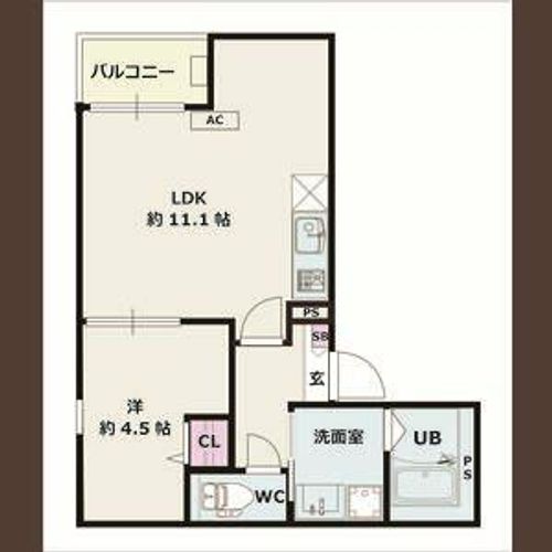 Jack aichiⅠの間取り