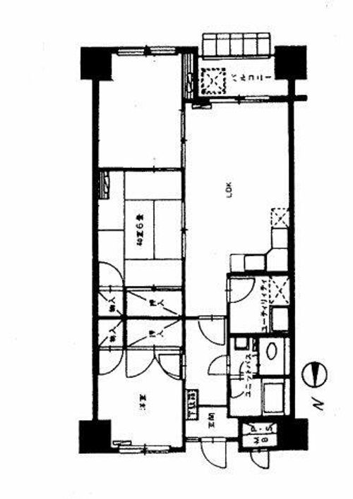 札幌第1パークハイツの間取り