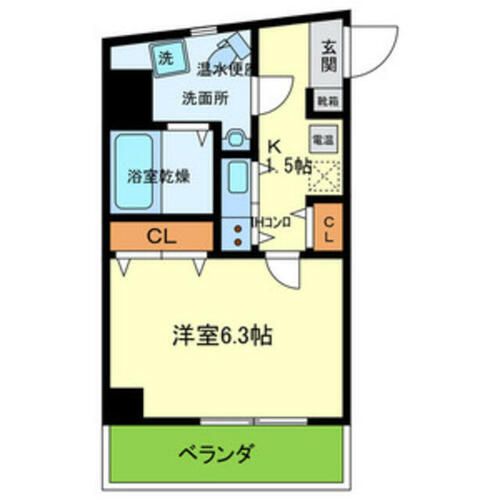 Celeb布施東の間取り