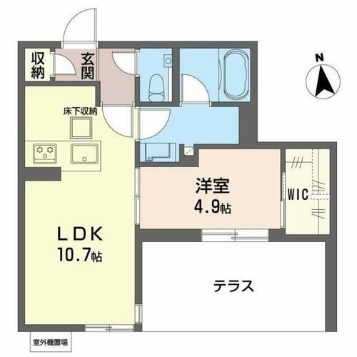 シャーメゾングランベアーの間取り