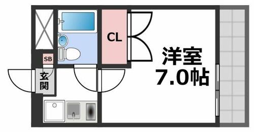 LakiaMaison高井田の間取り