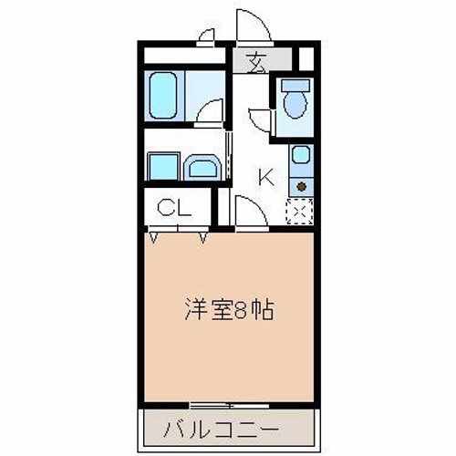イリゼ202の間取り