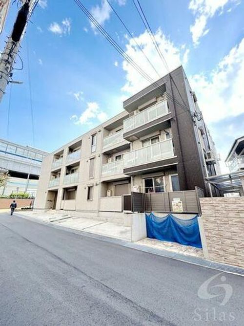 兵庫県神戸市東灘区青木6丁目(アパート)の賃貸物件の外観