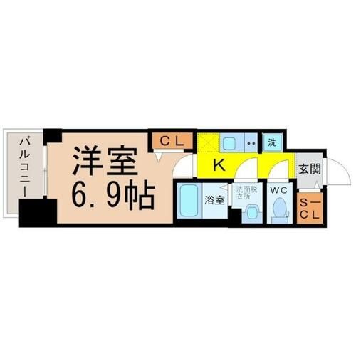 プレサンス東別院駅前IIの間取り