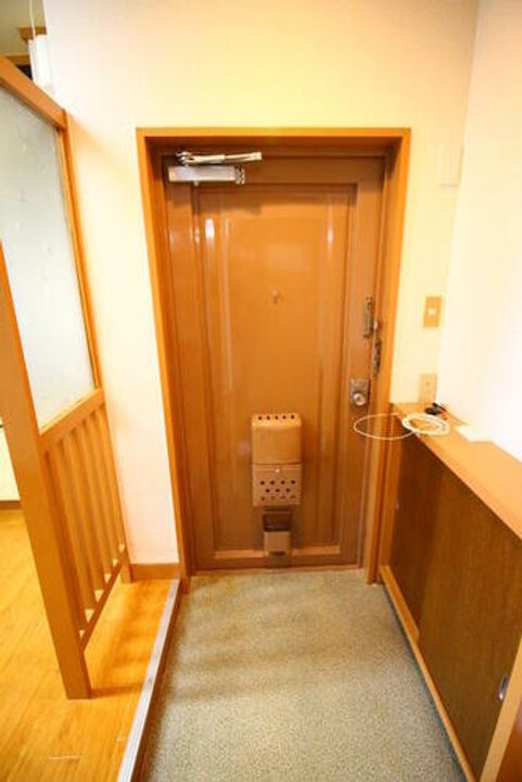 グリーンハイムの玄関