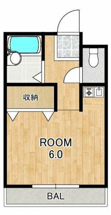 マロード三康の間取り