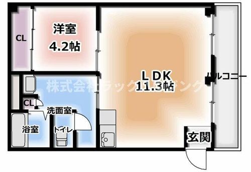 山本マンションの間取り