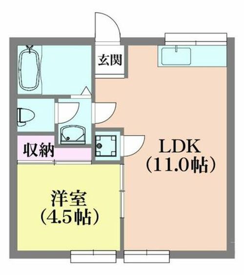 BLANCUBE大池の間取り