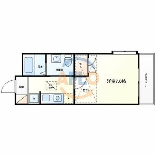 W.O.B.レマーニー昭和町の間取り