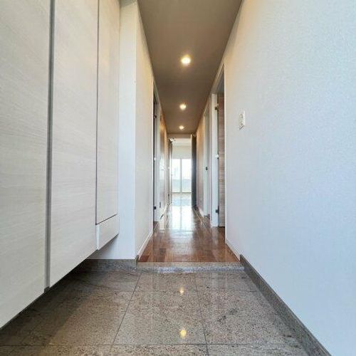 プリオール北千種の玄関