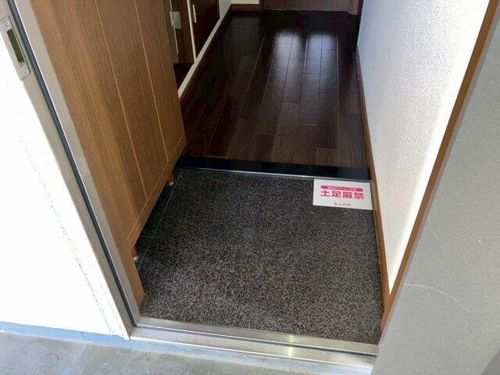 ビレッジアジキ203の玄関