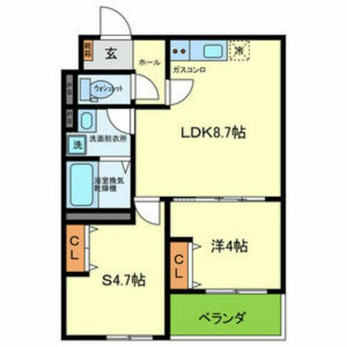 D porta mildの間取り