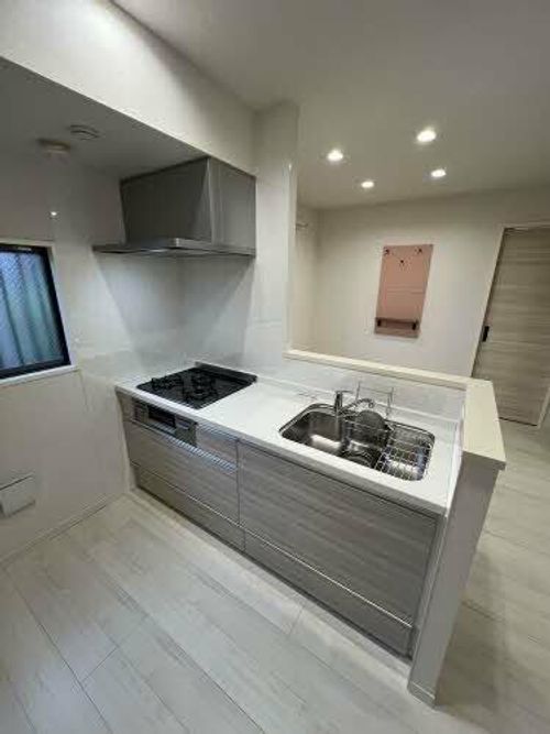 大阪府羽曳野市南古市1丁目(アパート)の賃貸物件のキッチン